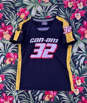 Vintage kappa x Can Am 32 Vneck Tshirt Size Medium Size M